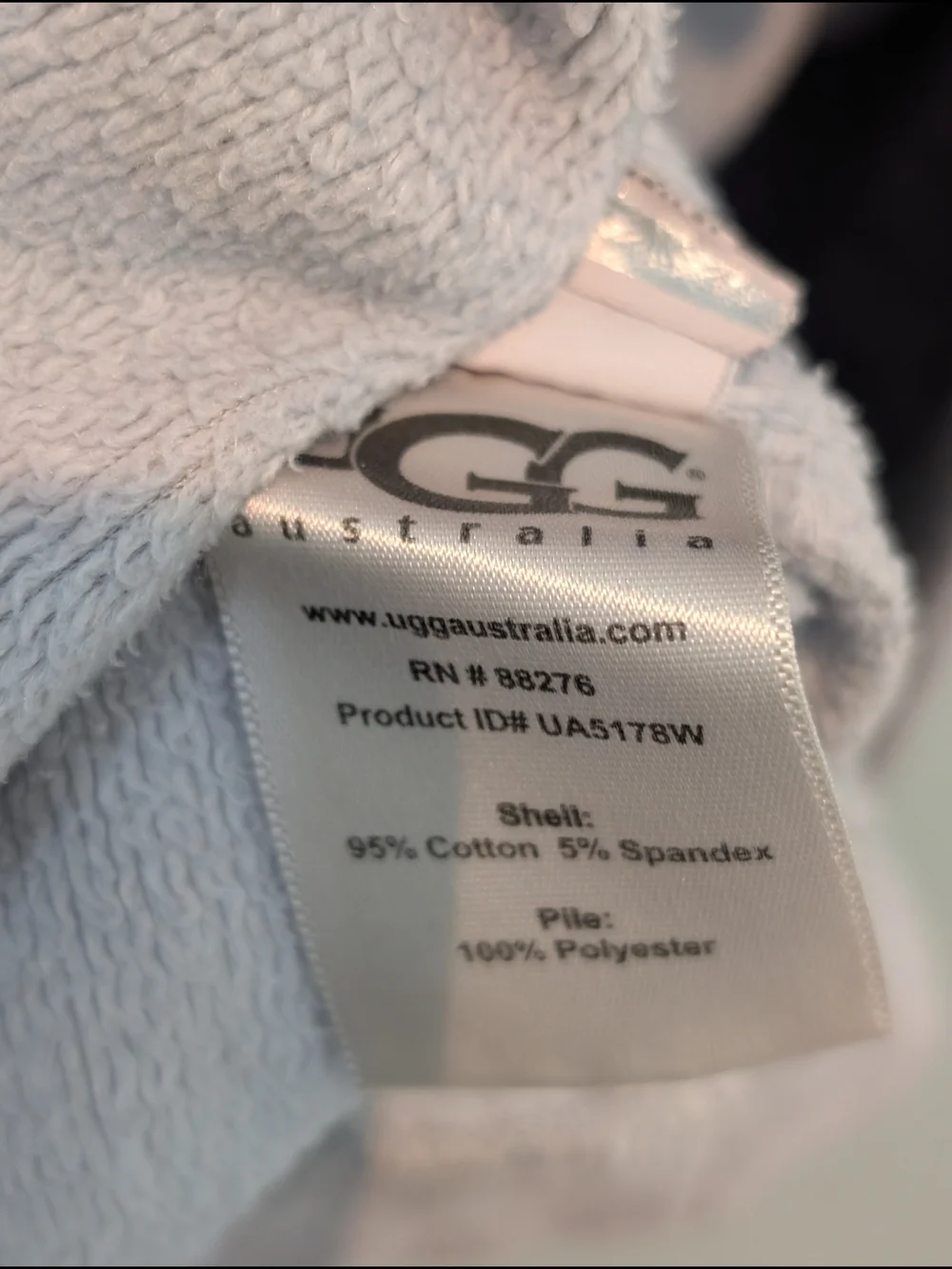 UGG Duffield II Gray Robe Size Med